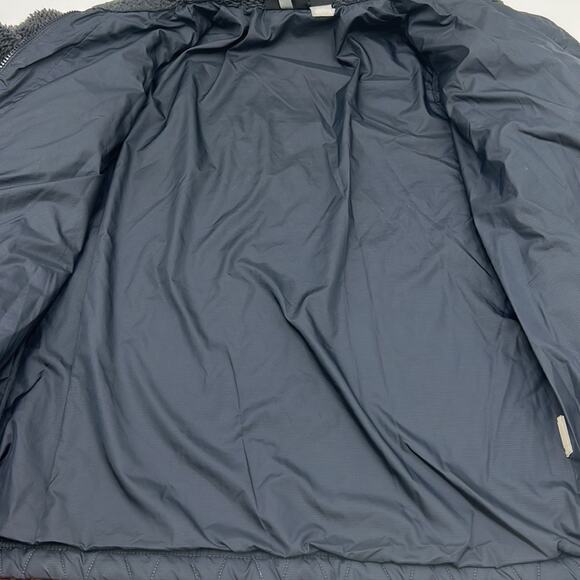 VINTAGE PATAGONIA JACKET WOMEN SIZE MEDIUM BERNESE FLEECE QUILTED FULL ZIP BLACK - Picture 10 of 12